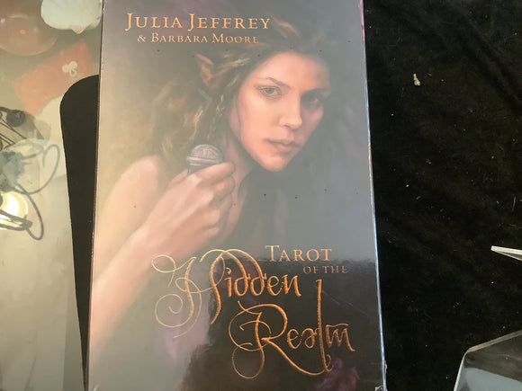 Tarot of the Hidden Realm, Tarot Kit.  By Julia Jeffery and Barbara Moore