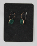 Bronze & Green Earrings