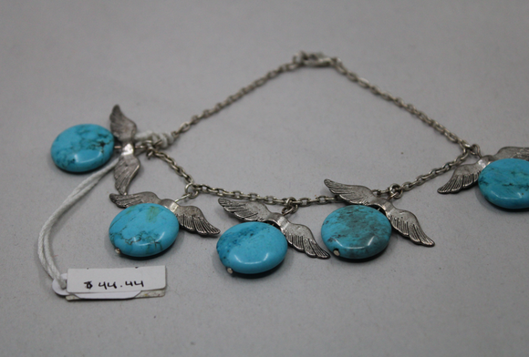 Turquoise Angel Wings bracelet