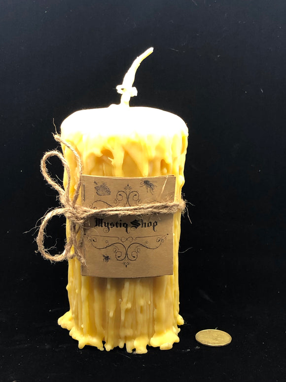 Large Dungeon Candle 7” tall and 3.5” wide